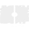 Ekena Millwork Novo Architectural Grade PVC Ceiling Medallion, 18"W x 12"H x 3"ID x 6 1/4"C x 1"P, Two-Piece CMP18X12NO2-03000 - alternate 2